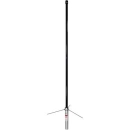 Tram 1477-B Pre-Tuned 144MHz-148MHz VHF/430MHz-460MHz UHF ;Amateur Dual-Band Base Antenna (Black Fiberglass)