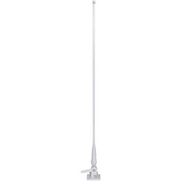 Tram 1614 46" VHF 3dBd Gain Marine Antenna with Cable Built into Ratchet Mount