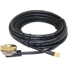 Tram 2252-SMA NMO 3/8"-3/4" Hole Mount with Cable & SMA Male Connector