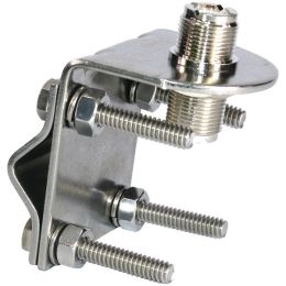 Tram 3270 Stainless Steel SO-239 to SO-239 Antenna Mirror Mount