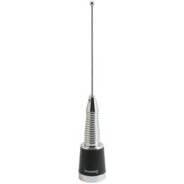 Browning BR-158-S 150 MHz to 170 MHz VHF Pretuned 2.4dBd Gain Land Mobile NMO Antenna (Silver)