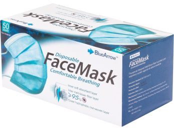 FACE MASK BLUE ARROW FN39-002 BL RT