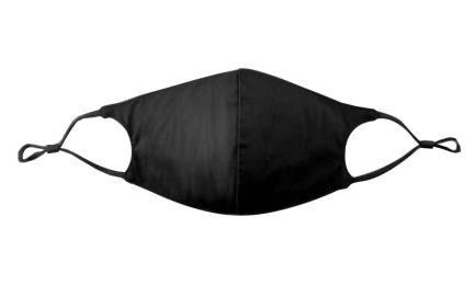 [Black] Unisex Mouth Mask Cotton Mouth Mask Cloth Mask for Outdoor