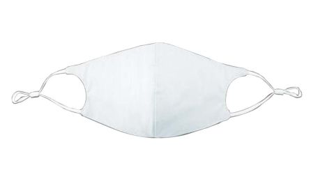 [White] Unisex Mouth Mask Cotton Mouth Mask Cloth Mask for Outdoor